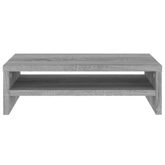vidaXL Stand Desk Mounted Monitor Gray (815268)