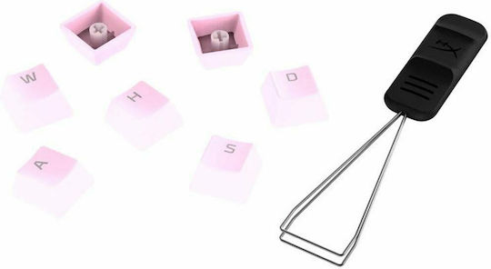 HyperX Full key Set Keycaps - PBT Keycap Pink 519T5AA