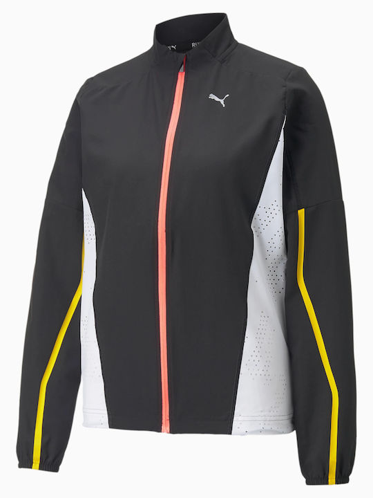 Ultraweave Γυναικείο Μπουφάν Running Αντιανεμικό Μαύρο