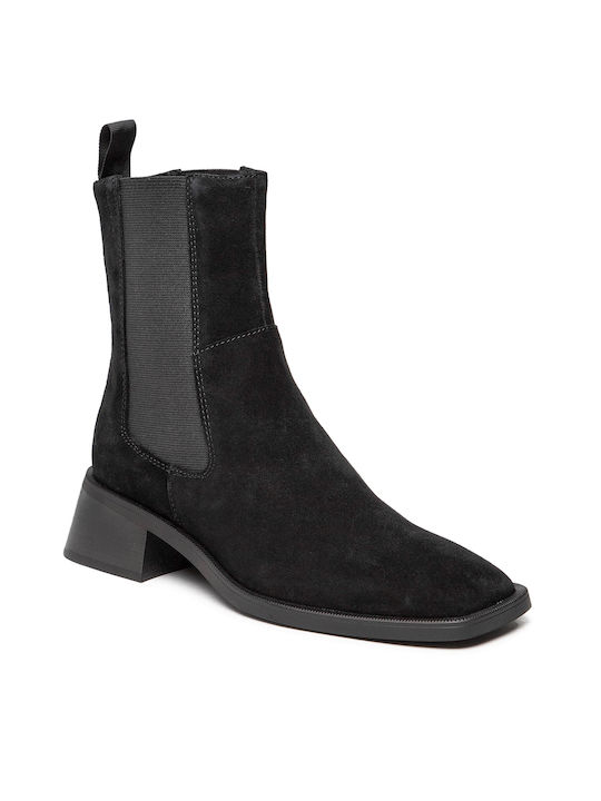 Vagabond Suede Women's Chelsea Boots Black