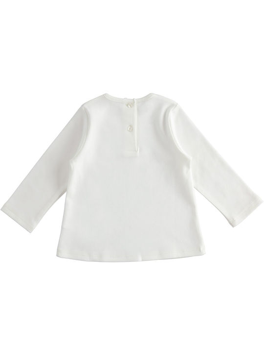 iDO Kids Blouse Long Sleeve Ecru