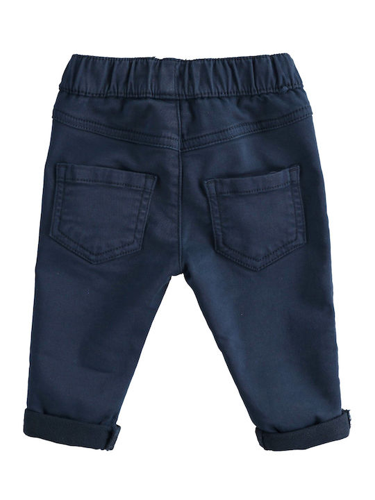 iDO Boys Fabric Trouser Navy Blue