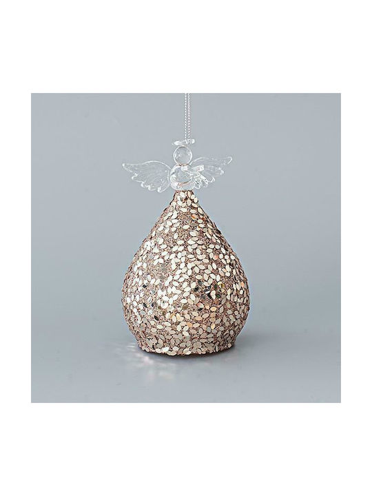 Engelchen Glasartiges Roségold 15cm