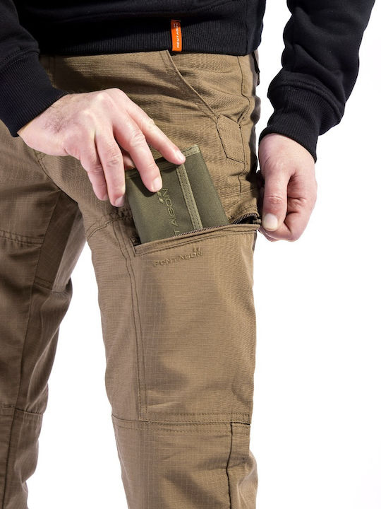 Pentagon Ypero Military Pants Camo Green in Khaki Color