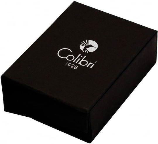 Colibri Monaco Αντιανεμικός Αναπτήρας Φλόγας Τύπου Jet σε Μαύρο χρώμα