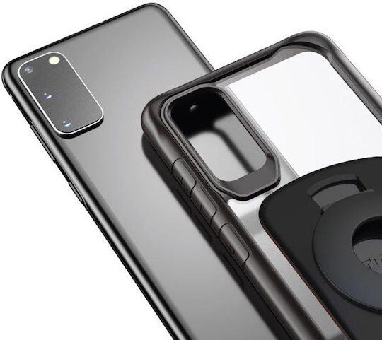 Tigra Sport FitClic Back Cover Πλαστικό / Σιλικόνης Μαύρο (Galaxy S20)
