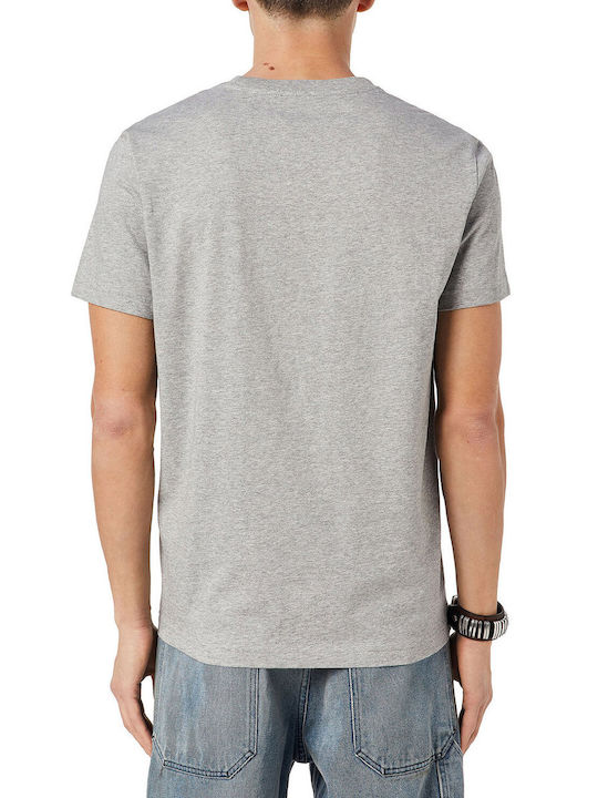 Diesel T-Diegor-K46 Men's Short Sleeve T-shirt Gray