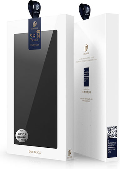 Dux Ducis Skin Pro Book Δερματίνης Μαύρο (Realme GT Neo 3)