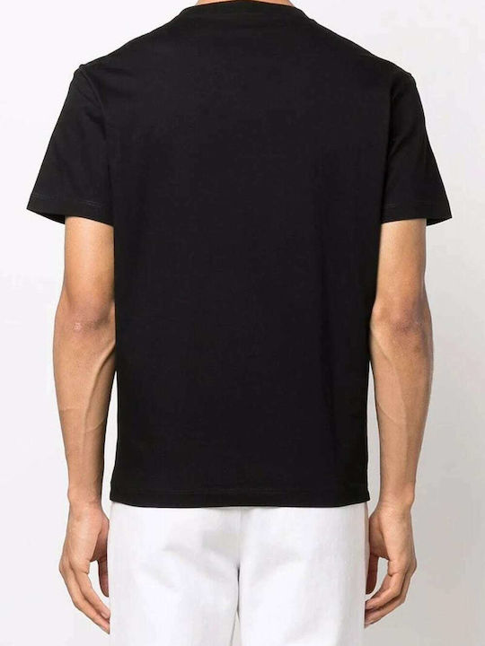 Dsquared2 T-shirt Bărbătesc cu Mânecă Scurtă Negru