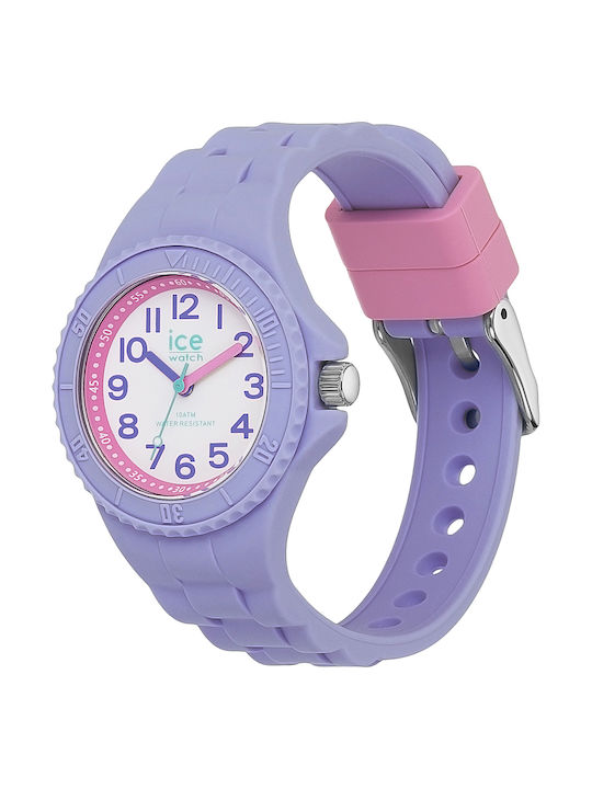 Ice Kids Analog Watch Hero with Rubber/Plastic Strap Lilac