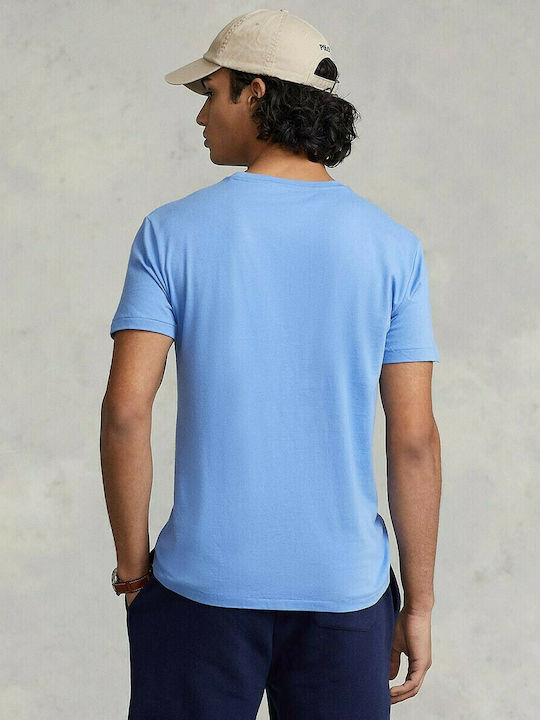 Ralph Lauren Men's Short Sleeve T-shirt Light Blue