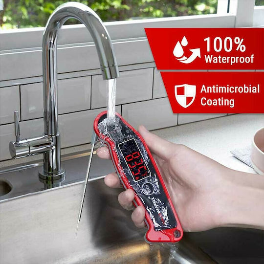 TempPro Digital Lebensmittelthermometer Kochen mit Sonde