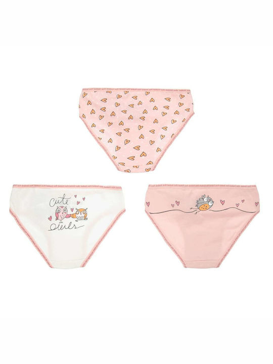 Boboli Kids' Set with Briefs Pink 3pcs