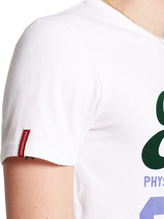 Collegiate Graphic T-Shirt Weiß