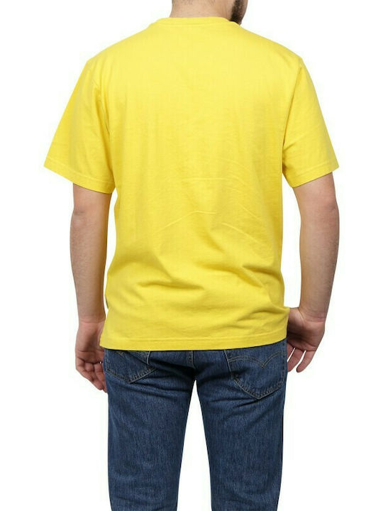 Franklin & Marshall Men's Short Sleeve T-shirt Yellow