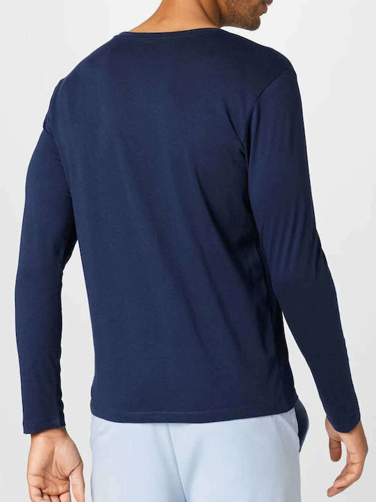 Jack & Jones Men's Long Sleeve Blouse Navy Blue