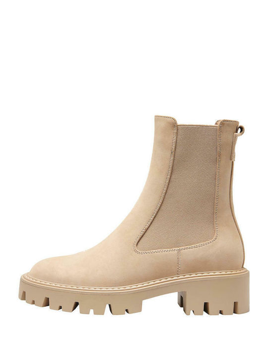 Only Boots Camel