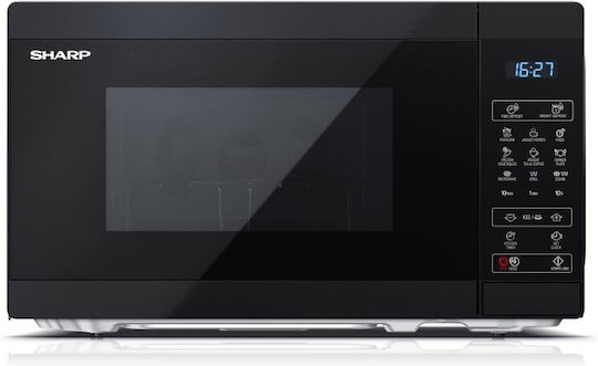 Sharp Εντοιχιζόμενος Φούρνος Μικροκυμάτων 20lt Μαύρος