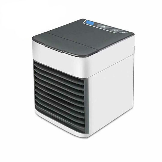 Factory Portable Air Conditioner Air Cooler Mini Air Conditioner USB with Water and Lighting White