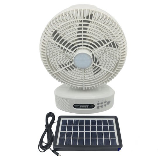 Andowl Q-312 Вентилатор USB Акумулаторен Бял
