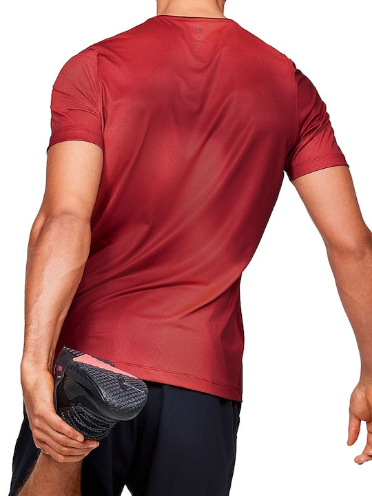 Fitted Раш Спортна тениска Червен
