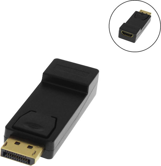 Cabletech Μετατροπέας DisplayPort male σε HDMI female 1τμχ ZLA0792