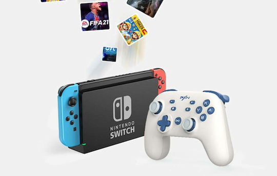 PXN PXN-P50 Magazin online Gamepad pentru Comutator Alb