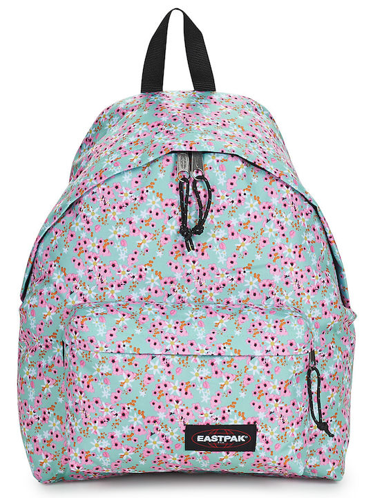 Eastpak Padded Pak'r Backpack Ditsy Turquoise Eastpak Padded Pak'r Backpack Ditsy Turquoise
