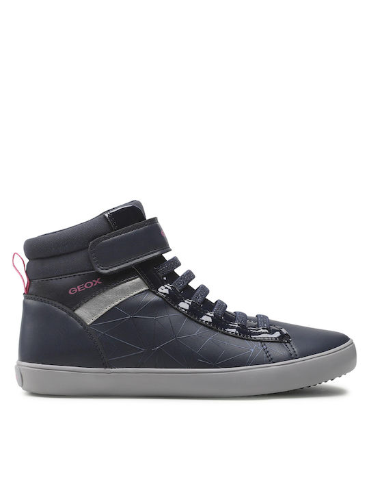 Geox Παιδικά Sneakers Gisli Ανατομικά για Κορίτσι Navy Μπλε