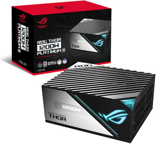 Asus ROG-THOR-1200P2-GAMING 1200W Schwarz Computer-Netzteil Vollständig modular 80 Plus Platin