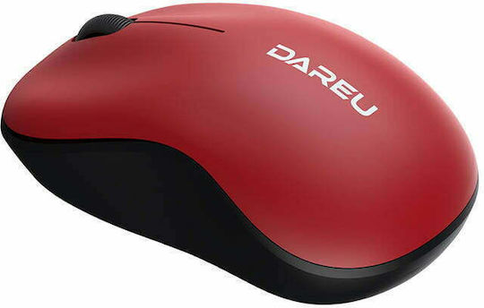 Dareu LM106 Безжичен Мишка Червен