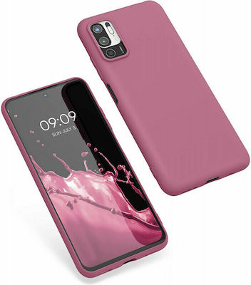 KWmobile Coperta din spate Silicon Dark Rose (Redmi Note 10 5G / Poco M3 Pro) 54947.167