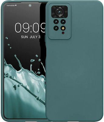 KWmobile Rubber Umschlag Rückseite Silikon Arctic Night (Redmi Note 11 Pro) 57919.207