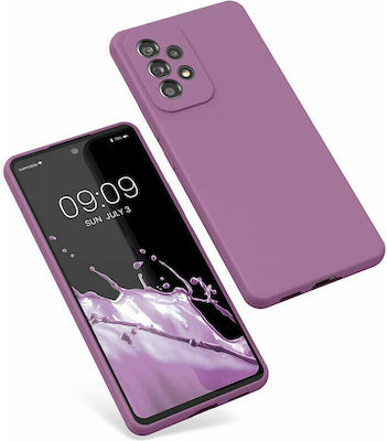 KWmobile Rubber Back Cover Σιλικόνης Orchid Purple (Galaxy A53)