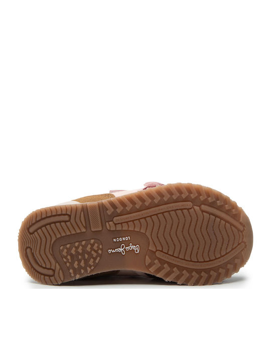 London One On Gk Kids Sneakers with Scratch Pink