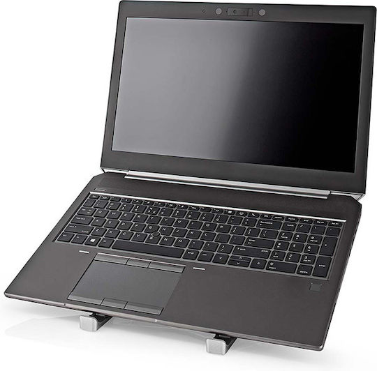 Nedis Βάση Στήριξης για Laptop έως 17" Ασημί NBSTND100SI