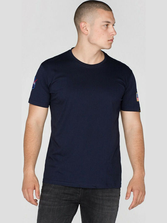 Nasa T-Shirt Blau