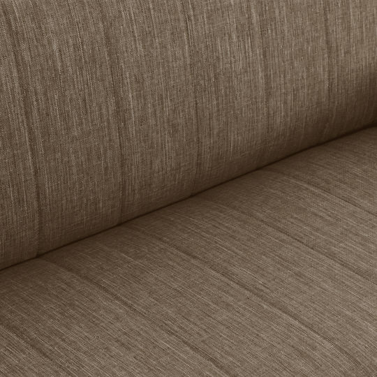 Andri Dreisitzer Sofa mit Stauraum in Braun 180x72x77cm