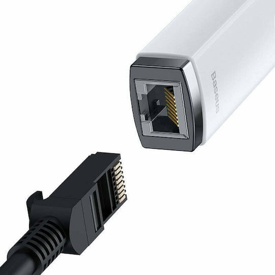 Baseus Lite Series USB-C Network Adapter with Wired Gigabit Ethernet Connection
