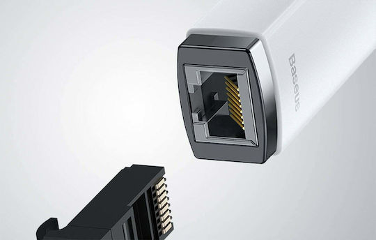 Baseus Lite Series USB-C Network Adapter with Wired Gigabit Ethernet Connection