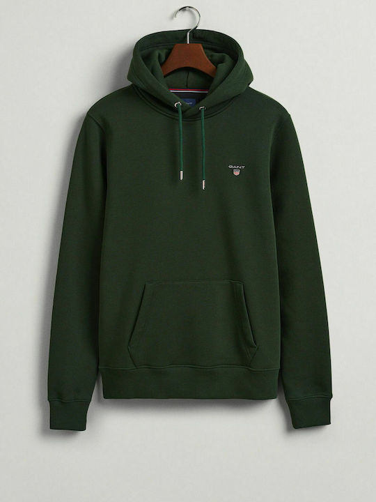 Sweatshirt with Hood Green