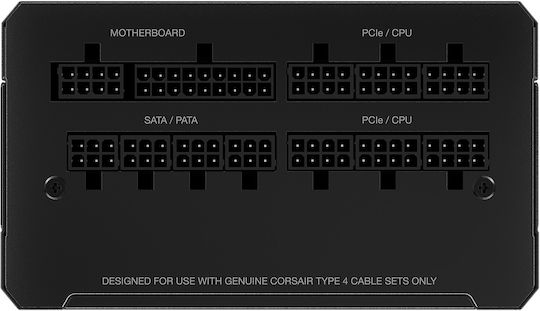 Corsair RMe Series RM1000e 1000W Μαύρο Τροφοδοτικό Υπολογιστή Full Modular 80 Plus Gold