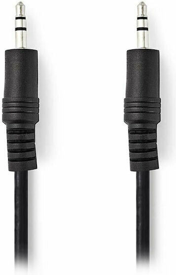 Nedis 3.5mm Jack Cable Male - 3.5mm Jack Male Black 3m
