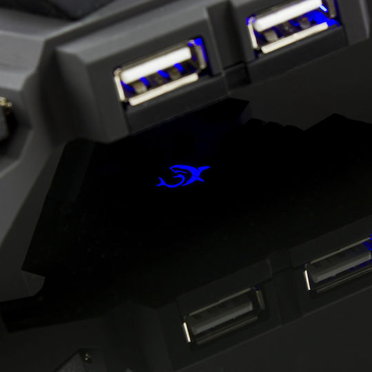 White Shark Mouse Bungee USB Hub X-200 Scorpion Black