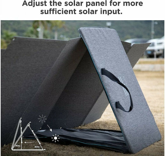 EcoFlow 160W Foldable Solar Charger for Rechargeable Batteries / Portable Devices 160W 21.4V (50033001)