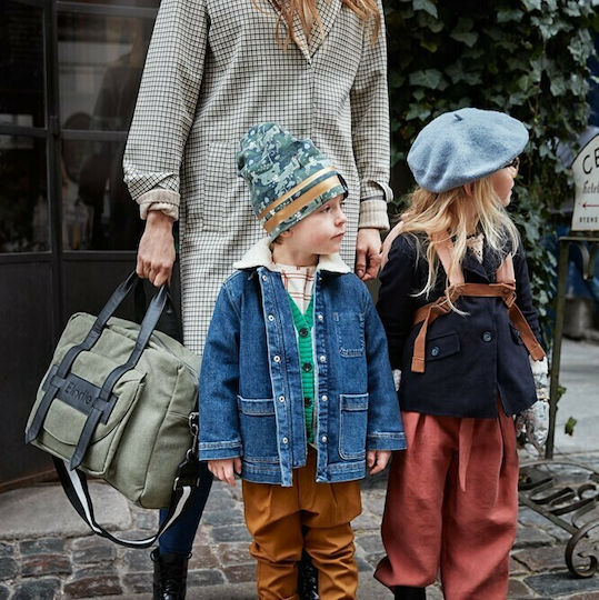 Elodie Details Shoulder/Hand Diaper Bag Signature Edition BR74149 Green