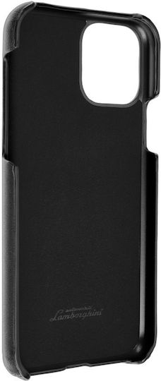 Lamborghini Huracan Back Cover Leather Black (iPhone 11 Pro)