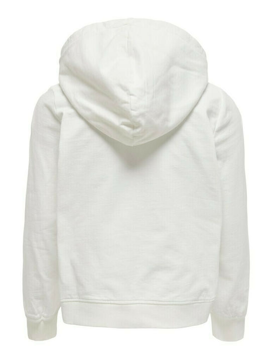 Kids Only Kids Sweatshirt with Hood White