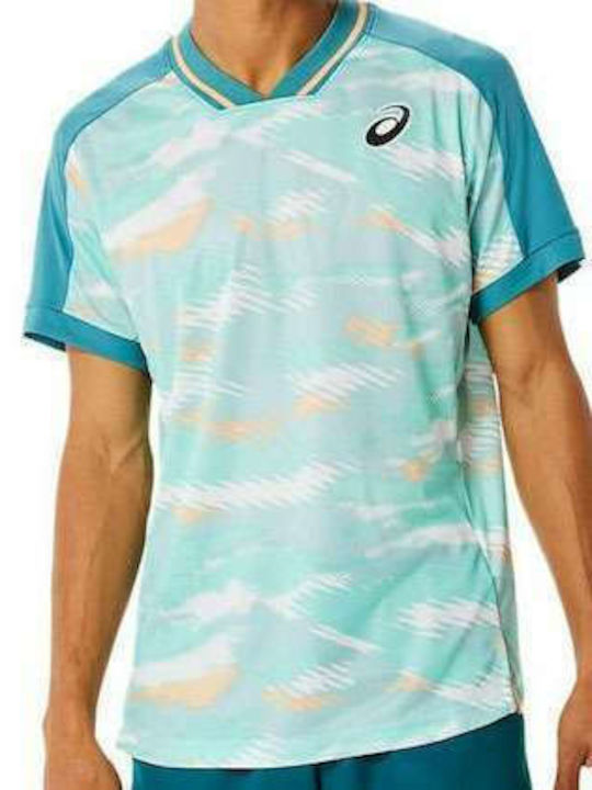 ASICS Match Graphic SS 2041A228-302 Мъжка Синя Блуза