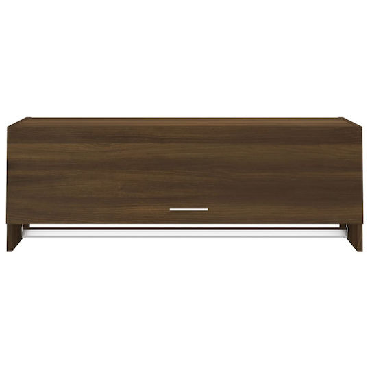 vidaXL Cabinet de baie L100xA32.5xÎ35cm Stejar